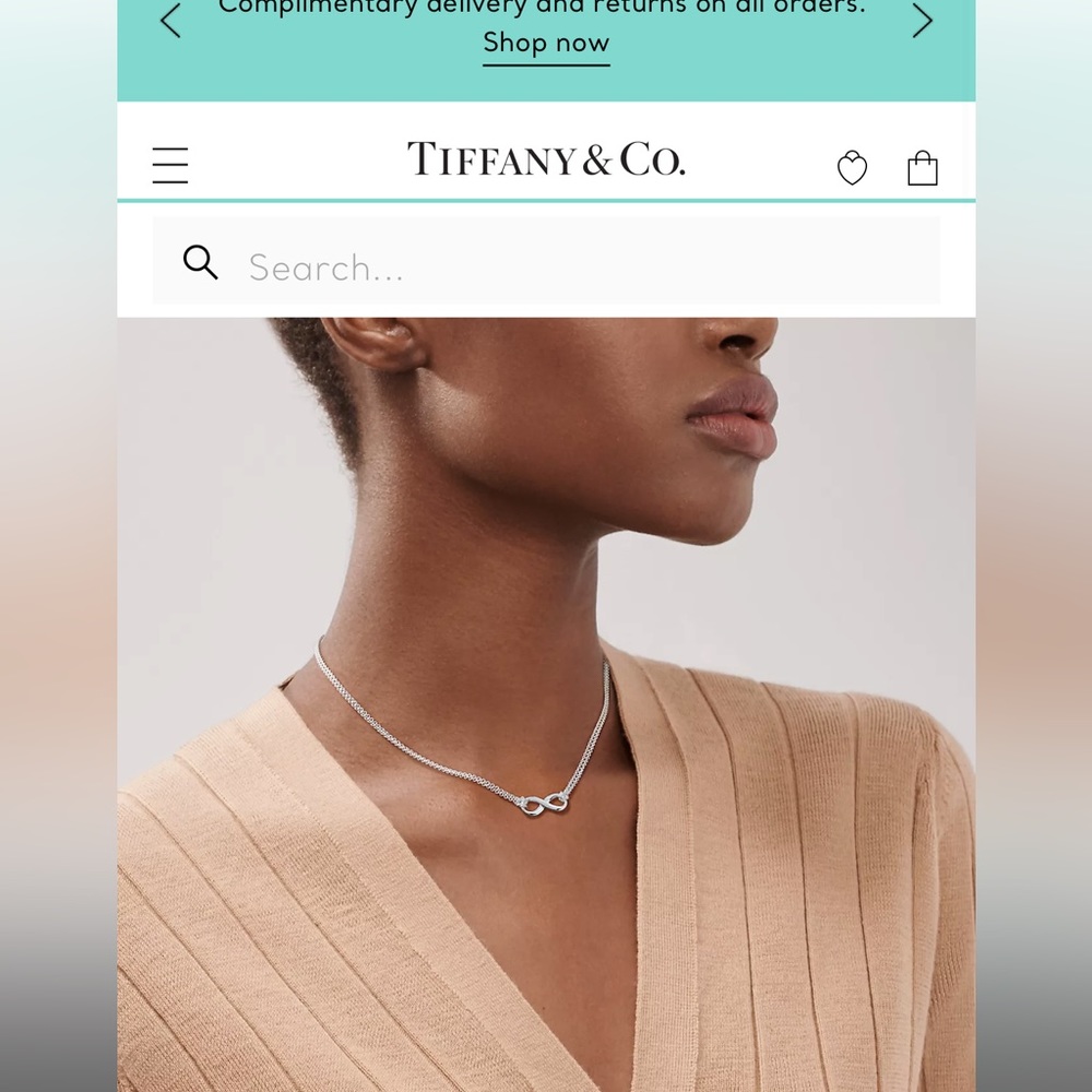 Tiffany & Co. Infinity Necklace